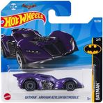 Hot Wheels - Arkham Asylum Batmobile - Batman 2/5 - Hcw63 - Kısa Kart - Mor Metalik - Dc - Mattel 20