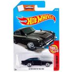 Hot Wheels - Aston Martin 1963 Db5 (1/64) Siyah - Yurt Dışı Uzun Kartonet - 2016 Serisi