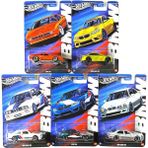 Hot Wheels Bmw Silver Series 5’li Araba Seti – M1, M2, M3, M4, M5 – Koleksiyonluk Diecast Model - Renkli