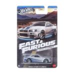 HOT WHEELS Brian O'Conner 3/5 - Hot Wheels Nissan Skyline GT-R (BNR34) (1/64) Fast & Furious, Oyuncak Araba