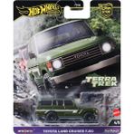 Hot Wheels Car Culture Premium Arabalar Toyota Land Cruiser FJ60 HRV88 - Siyah - Beyaz