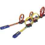 Hot Wheels Çok Çemberli Yarış Oyun Seti, 1 Araba Dahil, Tek Kişilik Veya Çok Oyunculu Rek