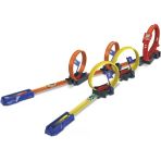 Hot Wheels Çok Çemberli Yarış Oyun Seti, 1 Hot Wheels Araba Dahil, Tek Kişilik Veya Çok Oyunculu Rek