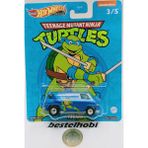 Hot Wheels Dodge 1970 Van Nınja Turtles Hot Wheels Premium - Mavi