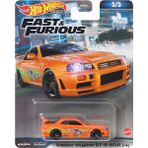 Hot Wheels Fast & Furious Premium Arabalar Nissan Skyline Gt-R BNR34 HKD21 - Turuncu