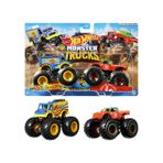 Hot Wheels FYJ64 Monster Trucks Güçlü İkili 1:64 Arabalar