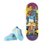 Hot Wheels HMY18-HVK39 Skate Temalı Ayakkabı ve Parmak Kaykay