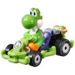Hot Wheels Hot-Wheels - Mario Kart Figure Yoshi Dinozor Boru Çerçevesi Kart 1:64