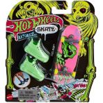 Hot Wheels HPG21-HPG27 Skate Neon Temalı Ayakkabı ve Parmak Kaykay