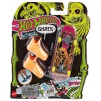 Hot Wheels HPG21-HPG29 Skate Neon Temalı Ayakkabı ve Parmak Kaykay
