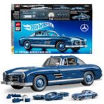 Hot Wheels HWW25 Premium Serisi Mercedes-Benz 300 SL Araba 1600 Parça Yapım Seti
