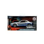 HOT WHEELS Jada Fast And Furious Diecast Model 12cm 2002 Nissan Skyline Gtr R34silver/blue
