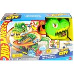 Hot Wheels JBM73 T-Rex ve İtfaiye İstasyonu Oyun Seti