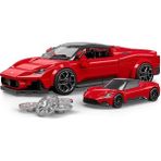Hot Wheels JFR90 Speed Serisi Maserati MC20 Araba 250 Parça Yapım Seti