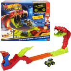 Hot Wheels JJN44 Monster Trucks Snake Bite Güç Darbesi Oyun Seti