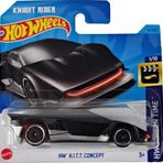 Hot Wheels - Knight Rider Hw Kıtt Concept - Siyah (1/64)