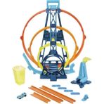 Hot Wheels Mavi Track Builder Çember Aksiyonu Seti 3lü GLC96