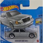 Hot Wheels Mercedes Benz 500 E - Mercedes-Benz 500E Gri GTB73 - 2021 Seri 1:64 Ölçek Metal Model Ar - Renkli
