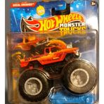 Hot Wheels Monster Truck Color Shifters, Suda Renk Değiştiren Oyuncak Kamyon, 1:64 Ölçek 194735338528