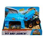 Hot Wheels Monster Trucks Fırlatıcılı Shark Wreak Oyun Seti