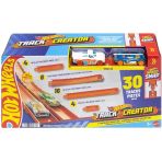 Hot Wheels Oyuncak Araba Parça Seti, Track Creator Deluxe Paketi Ve 2 1:64 Ölçekli Döküm Araçlar, 25