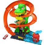 hot wheels oyuncak t-rex ve ıtfaiye ıstasyonu oyun seti - Yok