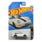 Hot Wheels - Porsche 911 Turbo Cabriolet - Beyaz (1/64) Yurt Dışı Uzun Kartonet - JJJ22