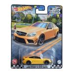 Hot Wheels Premium 12 Mercedes Benz C 63 AMG Coupe Black Series Model Araba