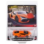 Hot Wheels Premium 2023 Lamborghini Revuelto, 1:43 Ölçek, Metal Model Araç, Turuncu