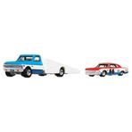 Hot Wheels Premium Car Culture Team Transport FLF56-HRV40 '66 Chevelle & 72 Chevy Ramp Truck