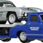 Hot Wheels Premium Car Culture Team Transport FLF56-HRV48 Mercedes-Benz 300 SL & '55 Mercedes-Benz