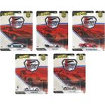 HOT WHEELS Premium Car Culture Vintage Racing 5'li Set Porsche 917K Ferrari 250 GTO Lancia Stratos