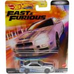 Hot Wheels Premium F&f Nissan Skyline Gt-R 2f&2f (BNR34) HCP28 - Gümüş