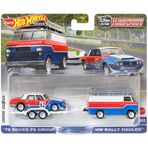 Hot Wheels Premium HKF45 Team Transport '70 Rover P6 Grup 2 / HW Rally Hauler (#55)