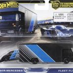 Hot Wheels Premium Hrv41 Team Transport Sauber-Mercedes C9 / Fleet Flyer (#67)