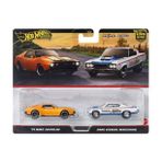 Hot Wheels Premium Jbl06 Car Culture 2 Pack 71 Amc Javelin // Amc Rebel Machine