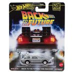 Hot Wheels Premium - Pop Culture : Back to the Future Time Machine (1/64)