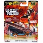 Hot Wheels Premium - Pop Culture : Marvel Ghost Rider Charger (1/64)
