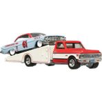 Hot Wheels Premium Team Transport '61 Impala '72 Chevy Ramp Truck Hkf40