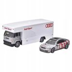 Hot Wheels Premium Team Transport Audi S4 Quattro & Fleet Flyer Kız Erkek Çocuk Oyuncak Eğitici Oyun