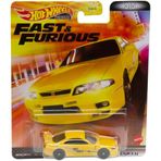 Hot Wheels Retro Eğlence Koleksiyonu, Nissan Skyline Gtr R33 Sarı - Ölçek 1/64 Uzunluk 8 Cm - Hot Wh
