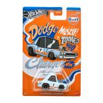 Hot Wheels Silver Series Tooned Gulf Racing - 70 Dodge Charger Jcb63