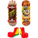 Hot Wheels Skate 2'li Parmak Kaykay ve Kutu Seti HTP10 - Tastes Funny JBW44 - Renkli
