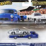 Hot Wheels Team Transport - Mercedes-Benz 300 SL & '55 Mercedes-Benz Blaues Wunder (1/64)