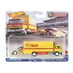 Hot Wheels Team Transport Premium Shell Porsche 962 Sakura Model Araç