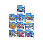 HOT WHEELS Tekli Kartonet 10 Adet Seri Başlangıç Seti Hotwheels Oyuncak Araba Set 10'lu Orjinal Lisanslı Araç