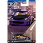 Hot Wheels Temalı Arabalar Silver Serisi 99 Honda Cıvıc Type R (Ek9) JKX57 - 7 cm