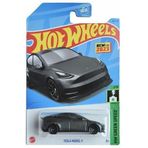 Hot Wheels - Tesla Model Y (1/64) Füme - Yurt Dışı Uzun Kartonet - 2023 Case