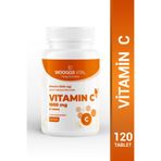 Hotay Nutrition Wooggs Vital Vitamin C (2Tablet 1000 MG) Içeren Takviye Edici Gıda 120 Tablet