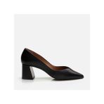 Hotiç 01AYH291210A100 Siyah Kadın Deri Topuklu Ayakkabı